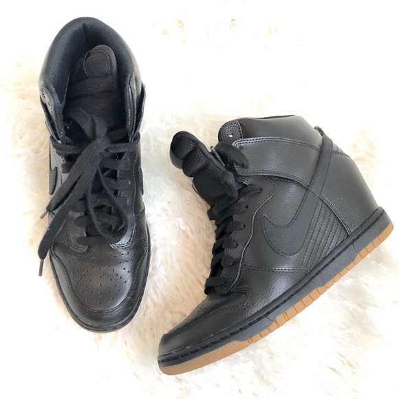 nike dunk high womens wedge